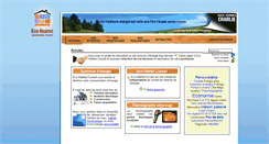 Desktop Screenshot of eco-habitat-conseil.fr